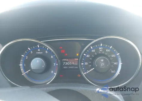 2012 Hyundai Sonata Gls z USA, uszkodzony, nr VIN 5NPEB4AC0CH434006